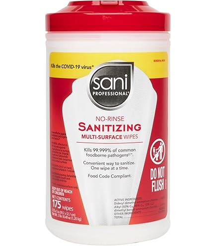 Amazon.com: Sani Professional - No-Rinse Sanitizing Multi-Surface