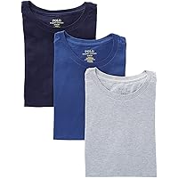 Polo Ralph Lauren Men's Slim Fit w/Wicking 3-Pack Crews