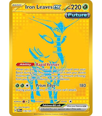 gold walking wake pokemon card PSA 9 Walking Wake Ex Gold #178 2025 Pokemon Prismatic Evolutions 141433267