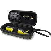 Gaocthiy Travel Case for Philips Norelco One Blade Trimmers, Portable Hard Case for One Blade Replacement Heads Acessories, QP2520, QP2630, QP6510, QP6520, QP653, Fashinable Storage Carrying Bag
