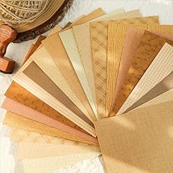 Diuhofart 80 Sheets Scrapbook Textured Paper Packs