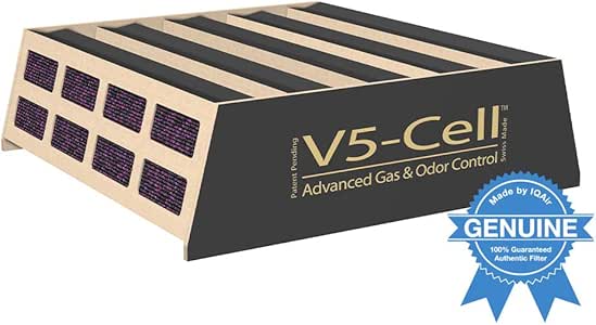 IQ iqair V5 de Cell MG Filtro, de Gas y Filtro de olores: Amazon ...