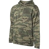 Independent Trading Co. - Midweight Hooded Sweatshirt - SS4500 - XL - Forest Camo