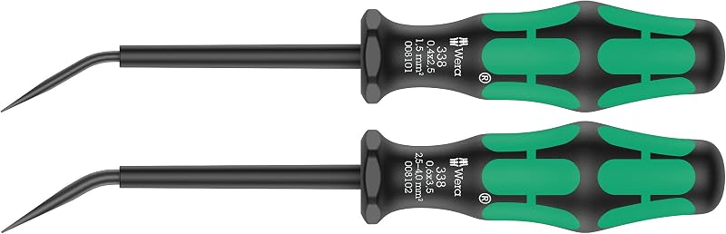 Wera 338/2 Actuation Tool Set for Spring Cage Terminal Blocks 2 Pieces