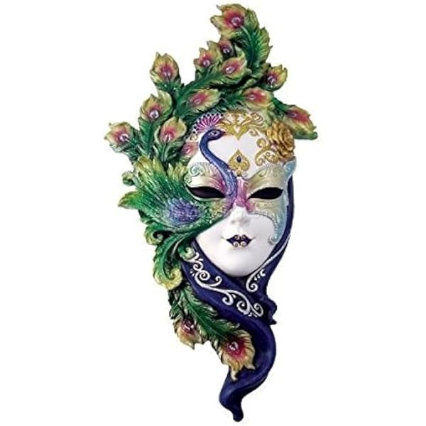 OIDEA Máscara Veneciana Mascarada Mujer: Máscaras Negro de Carnaval Halloween Fiestas de Disfraces con Palo para Señora Plástico Metal Juego de Rol - Para Fiestas Cosplay Regalos