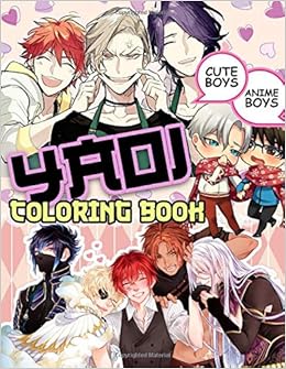 Yaoi Coloring Book Anime Yaoi Coloring Book With Cute Images Amazon De Brown Martha Fremdsprachige Bucher