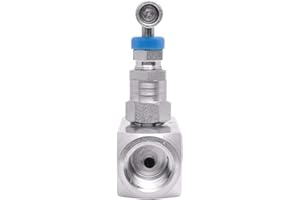 DURACHOICE 1/2" Carbon Steel Needle Valve - Packed Bonnet Male to Female NPT, 10,000PSI
