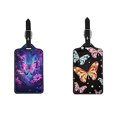 AFPANQZ Pink Floral Luggage Tags Women Girls Kids