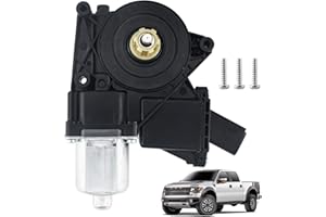 TCFWED Power Window Motor Compatible with Ford F-150 2011 2012 2013 2014,Front Driver Side,with Anti-Clip Function,Replace# BBL3Z1523201A BL3Z1523201B BL3Z1523201C BL3Z1523201D 742-662