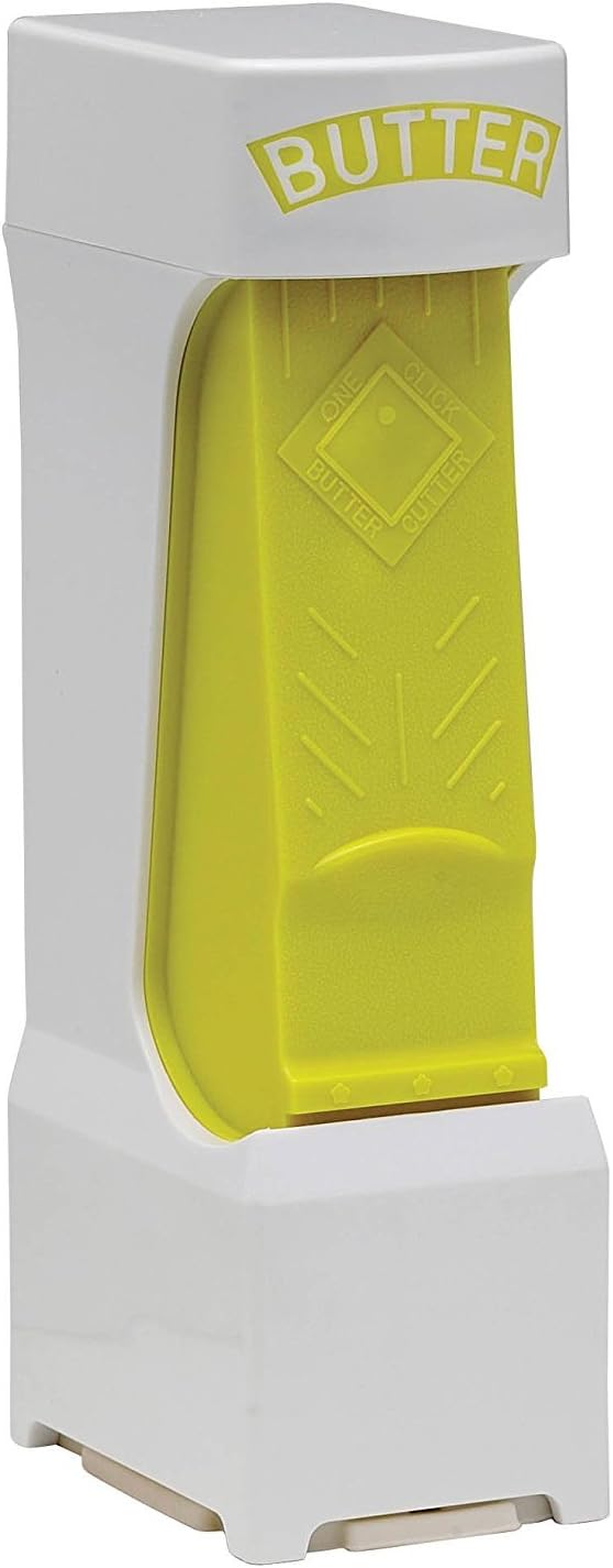 Cpixen One Click Stick Butter Cutter with Stainless Steel Blade
