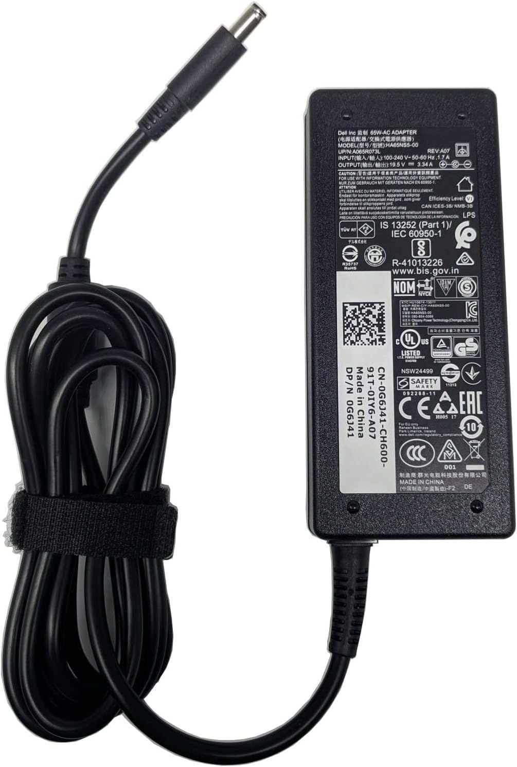 D3100 Docking Station 65W Power Adapter 43NY4 MGJN9 G6J41