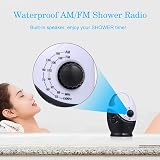 SouiWuzi DAB FM AM Waterproof Shower Radio | Mini Hanging Speaker | Portable view 5