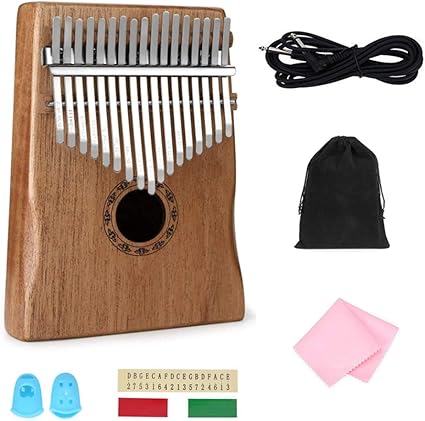 Amazon Bartram 17キー カリンバ Kalimba 指ピアノ 操作簡単 快適 持ち運び便利 収納袋付き 手作り 打楽器 カリンバ 初心者 音楽愛好家に適 カリンバ 楽器