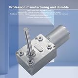 AMONIDA DC Gear Motor M6 Self-Locking Worm Gearbox 12V 1RPM for Printers view 2