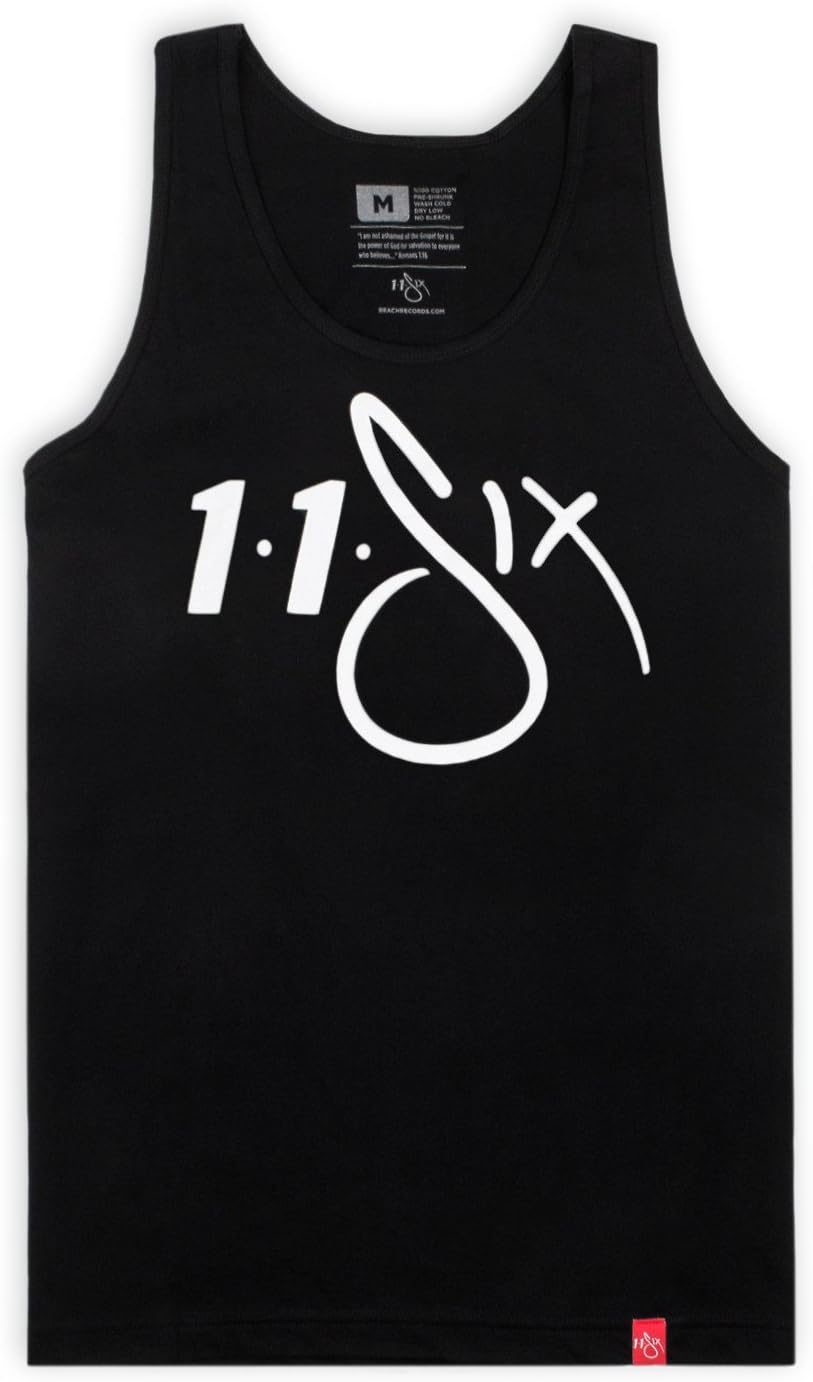 Reach Records "116 Red Label" Tank Top M Black
