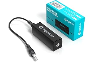 DigitalLife 3.5mm Audio Ground Loop Noise Isolator - Hum Eliminator, GI35-A