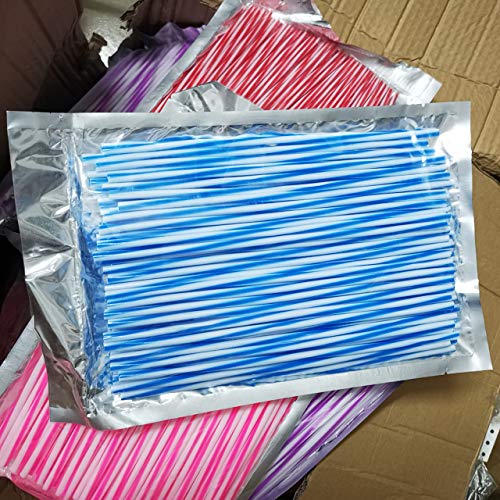 Yibid 72 PCS Universal Wheel Rim Spoke Skins Covers Wrap Decor Straws Coats Protector Kit for 8"-21" rims Motorcycle Bicycle Dirt Bike Yamaha Kawasaki Suzuki Reflective Guard Protector (Light Blue) - Thumbnail 3