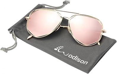 rose gold polarized sunglasses
