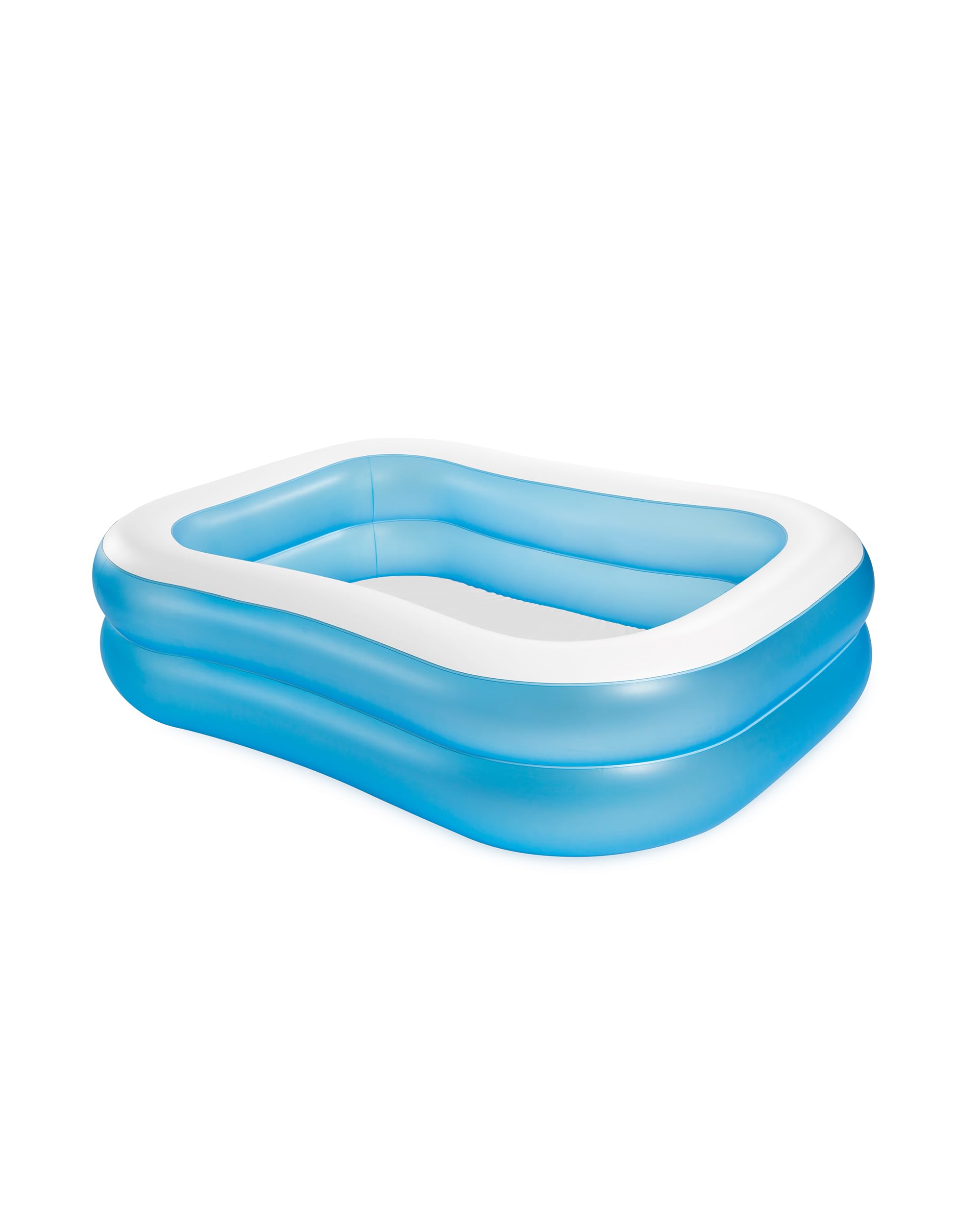 INTEX 57180EP Swim Center Inflatable Family Pool: 143 Gallon Capacity – 80" x 60" x 19" – Blue