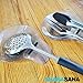 Large Non-Slip Spoon Rest (2 PACK) - Also Great Holder for Tongs, Spatula, Grill Brushes, and Other Cooking Utensils