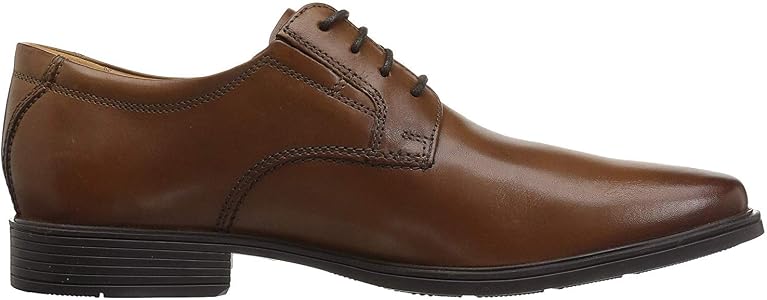 Clarks Men's Tilden Plain Oxford, Dark 