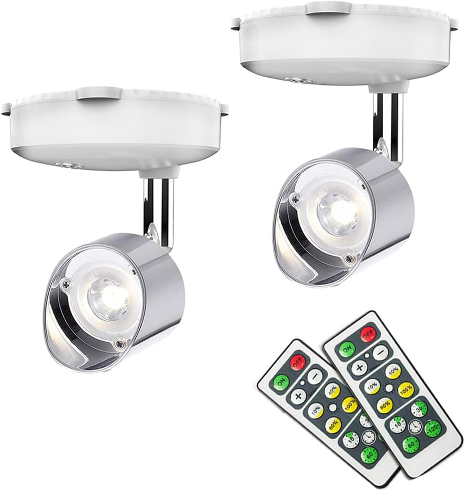 Led Battery Operated Track Light With Ac Adapter Adapter View