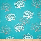Premier Prints Indoor/Outdoor Isadella Ocean Fabric by The Yard