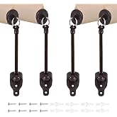 Enmpnornb Coolaroo Replacement Parts Bungee End Cap Kit, 2 Sets | Includes 2 Brown bungee cords with balls &amp; end caps.Durable, UV-resistant hardware.Ideal for repairing patio or window shades