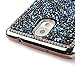 Galaxy Note 3 Case, Shiny Sparkle Bling Glitter Handcraft Crystal [Rhinestone Diamond] Hard PC Plated Full Cover Protective Case for Galaxy Note 3,Diamond: Dark Blue