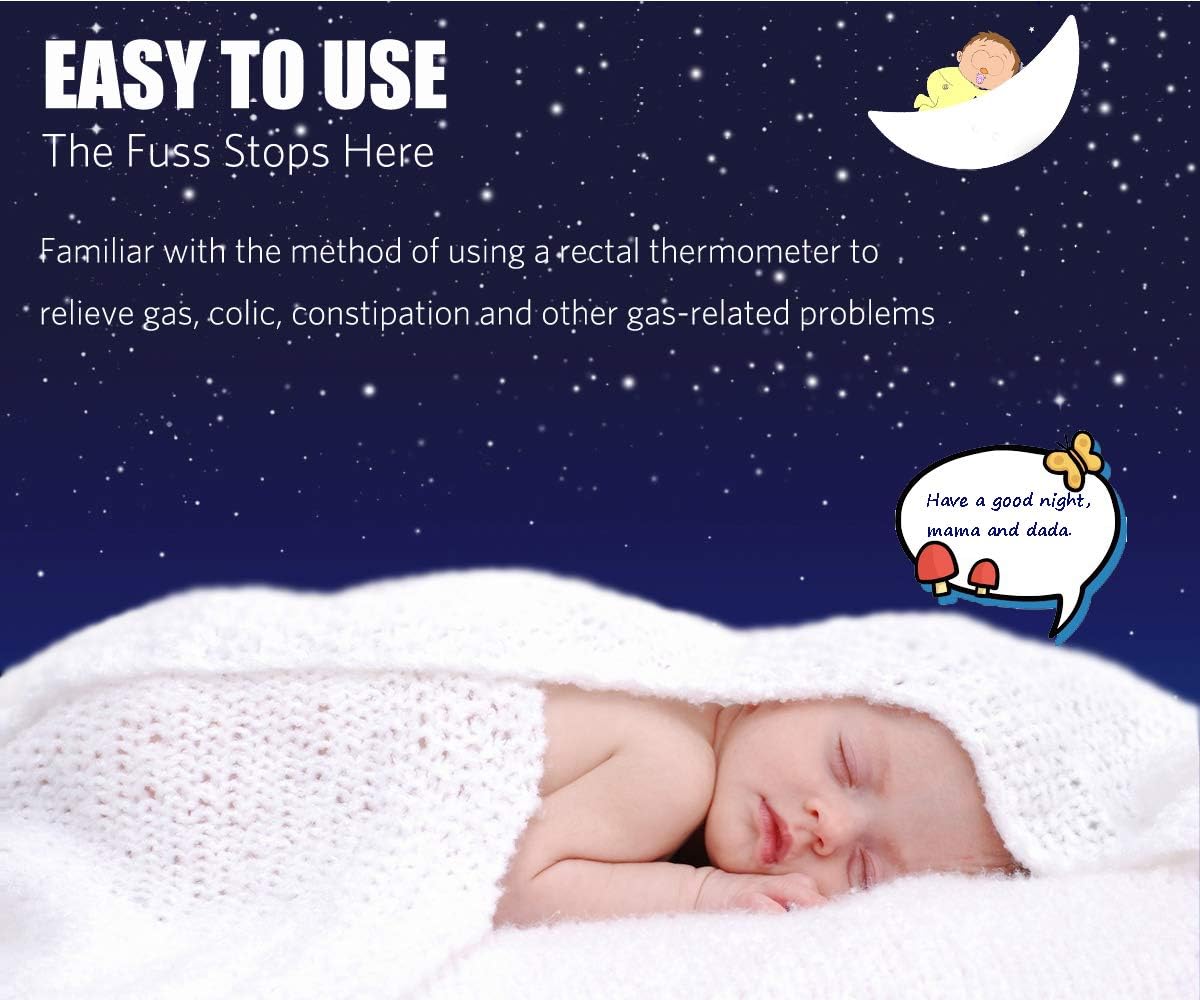 20 Count Gas and Colic Reliever for Babies, JAPARA Baby Gas Passer, Natural Solution for Baby Colic and Gas Relief, 100% Safe & Effective Instant Constipation Relief for Gassy Babies: Health & Personal Care