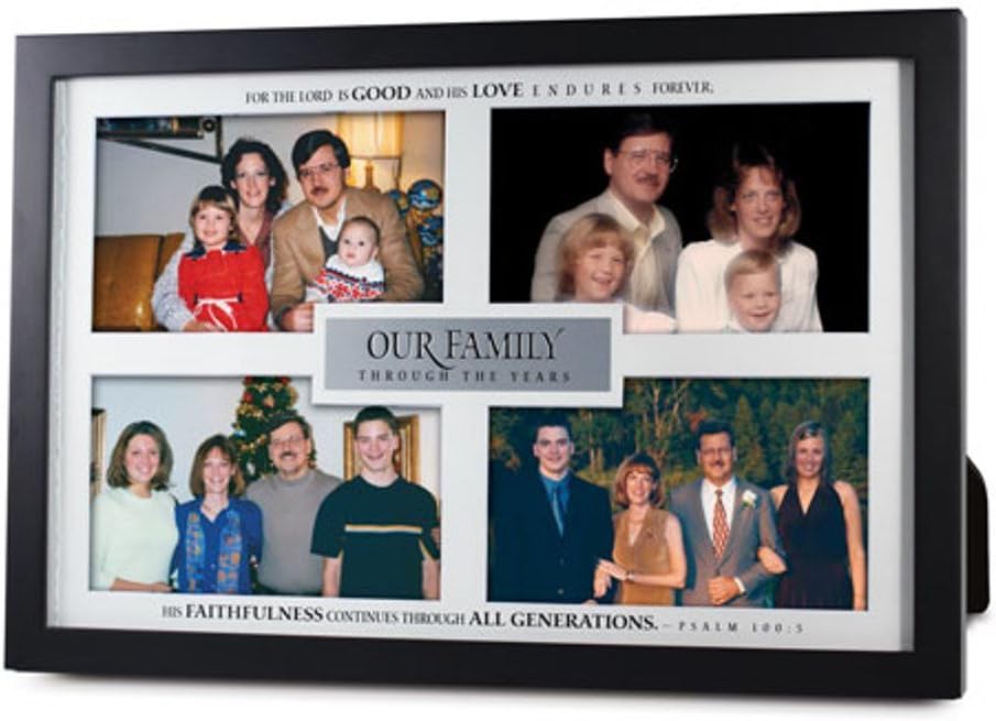 Lighthouse Christian Products Our Family Through The Years Frame Collage, 12 3/4 x 8 5/8"