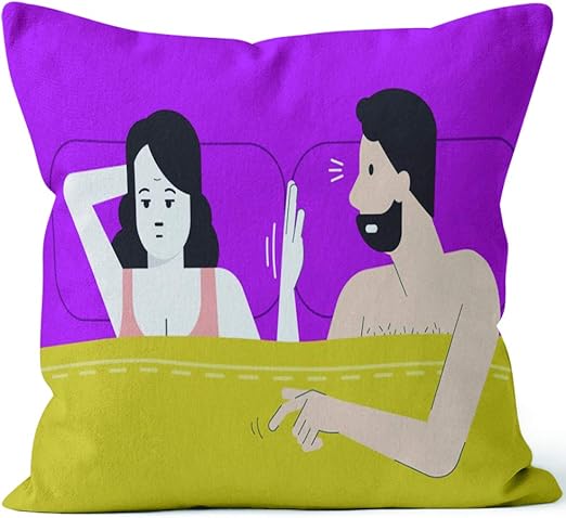 Amazon Com Nine City Don T Want To Have Sex Tonight Throw Pillow