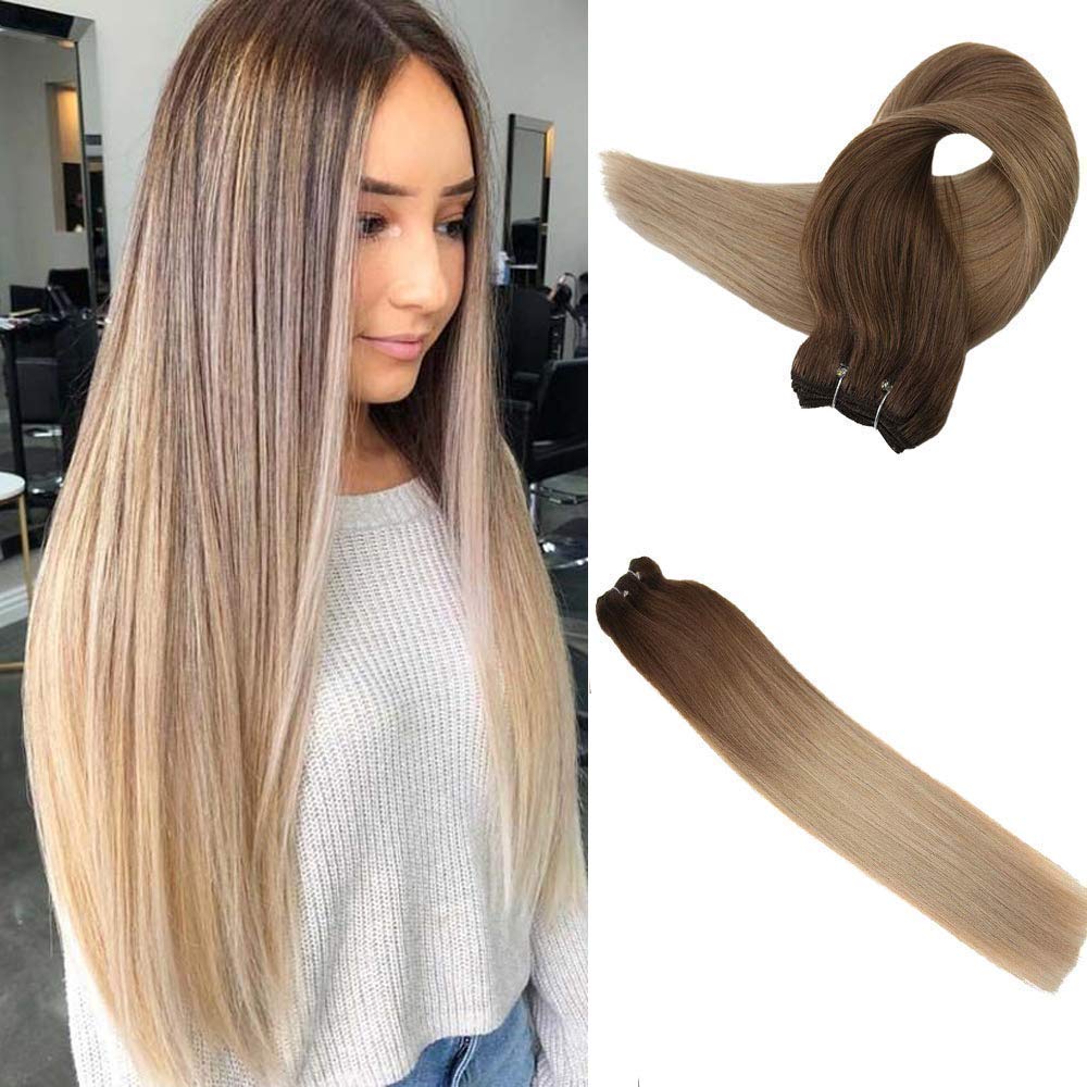 14 Inch 10 14 Big Promotion Easyouth Sew In Hair Extensions