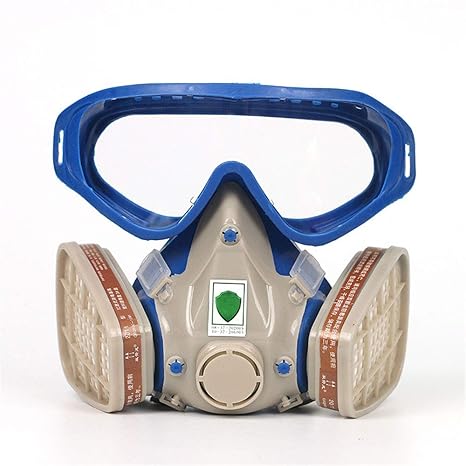 Gasmaske Kopfaufbau Spezialaspekt, chemisches Gasstaubschutz, feuersicher Formaldehyd Smog PM2,5 Augenmaske, ist ein umfassen