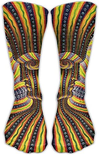 Womens Egyptian Pharaoh Art Soft Stockings Athlete Crew Socks