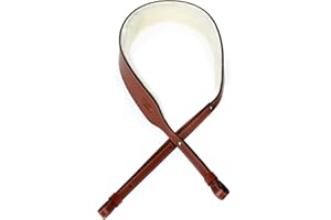 Levy's Leathers PMB32-WAL Carving Leather Banjo Strap