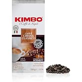 Kimbo Crema Classico Whole Bean Coffee, Light Roast, 2.2lb