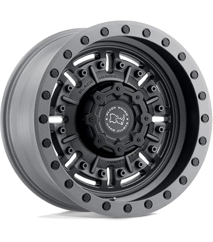 Amazon.com: Black Rhino Hard Alloys ARSENAL 20X9.5 8X6.5 5.72 12mm