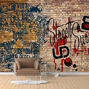 Wall Murals for Bedroom Vintage Bar Theme Removable Wallpaper Peel and Stick Wall Stickers - 66x96 inches