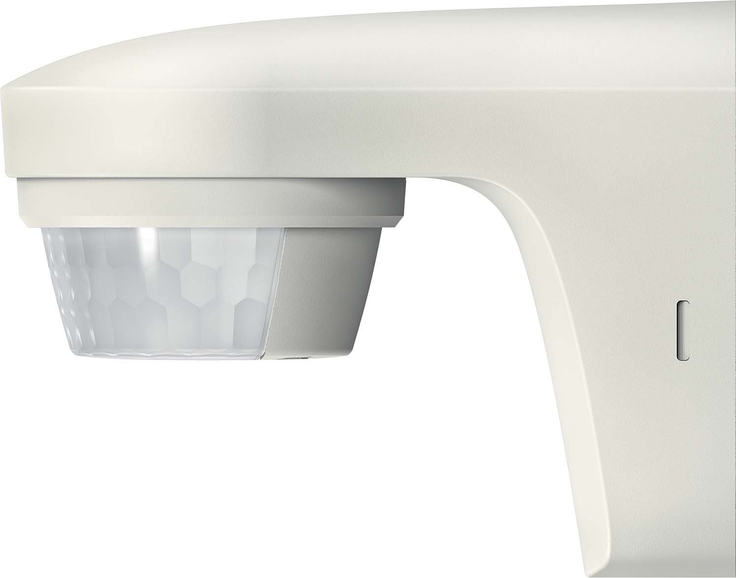 Theben 1010500 White Motion Sensor, 150° Detection, Creep Protection, Rotatable Head, Mixed Light Measurement