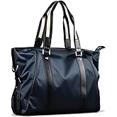 Xuan Wei men's briefcase, crossbody computer bag, nylon fabric with cowhide design, suitable for business and leisure travel