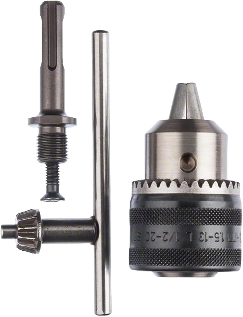 Bosch SDS-Plus Drill Chuck Adapter 1.5-13 mm with Key for Rotary Hammers