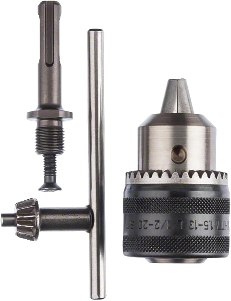 Bosch SDS-Plus Drill Chuck Adapter 1.5-13 mm with Key for Rotary Hammers