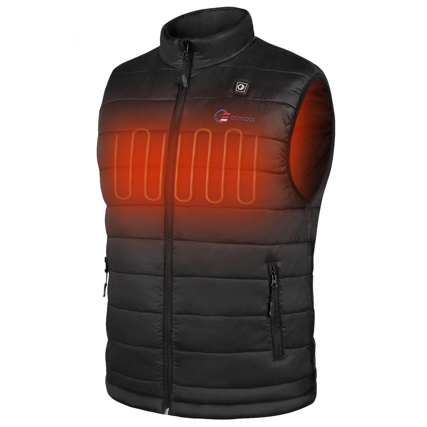 Buy OUTCOOL Men's Heated Vest Light Weight Heating Vest for Men (Type