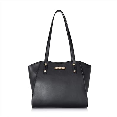 Caprese Phora Womens Satchel (Black)