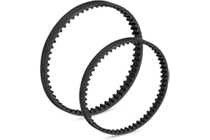 2Pack Vacuum Belts Replacement Compatible with Bissell ProHeat 2X Upright Vacuum 1383, 3930, 8930, 9200, 9300, 9400, 73H5, 30