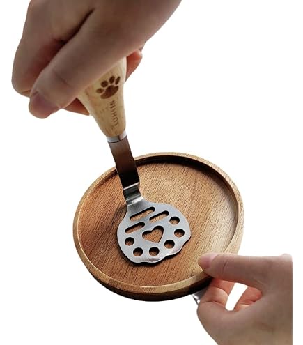 Stainless Steel Mini Potato Masher With Wooden Handle - Kitchen Food Presser Tool