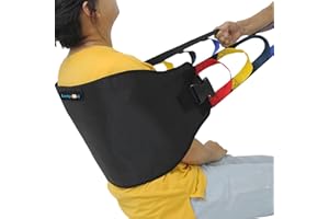 LEETYE MEI Transfer Sling, Transfer Belt Gait Belts for Seniors, Heavy Duty Patient Lift Belt, Lift Sling Mobility Standing and Lifting Aid for Disabled, Elderly, Injured- Safely Move from Bed and Wheelchair