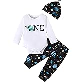 Baby Boy 1st Birthday Outfit Infant Boy First Birthday Clothes Boy Astronauts Cake Smash Bodysuit