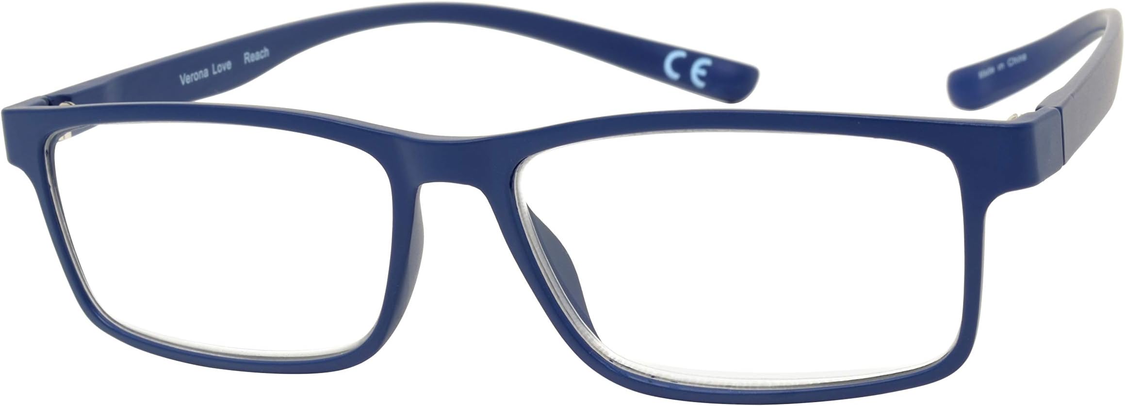 Verona Love Reading Glasses Neck Hanging Eyeglasses for Men and Women Wrap Around The Neck Readers Blue (+3.00)